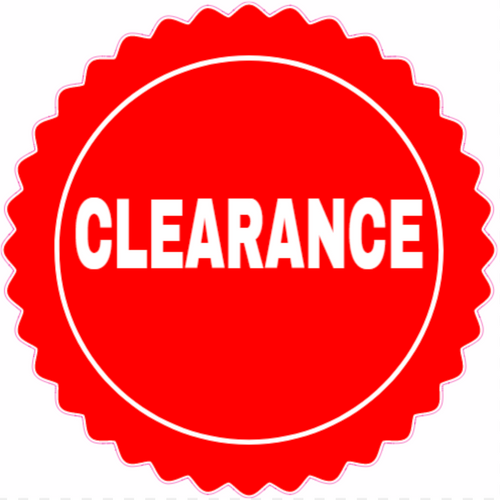 Clearance Items***